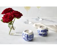 Spode - Blue Italian - Tealight Holders Pair - 256047N