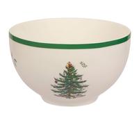 Spode - Christmas Tree Collection - Rice Bowl - Measured at 6" - Dishwasher. Microwave, and Freezer Safe