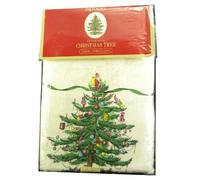 Spode Christmas Tree Fabric Tablecloth, 60-by-84