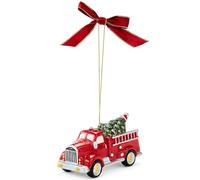 Spode Christmas Tree Fire Truck Tree Hanging Ornament