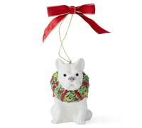 Spode Christmas Tree French Bulldog Ornament