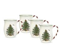 Spode - Christmas Tree Mug 40 cl, 4-pack - White