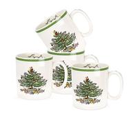 Spode Christmas Tree Mug, Set of 4