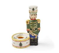 Spode Christmas Tree Nutcracker candle holder 17,5 cm Green
