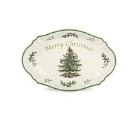 Spode Christmas Tree Oval Merry Christmas Tray 28 cm