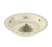 Spode Christmas Tree Pie Dish 10" Baked with Love