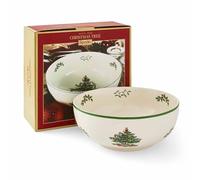 Spode Christmas Tree Serving Bowl, Ceramic, Multi-Colour