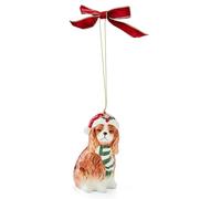 Spode Christmas Tree Spaniel Hanging Ornament
