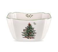 Spode Christmas Tree Square Bowl, Large