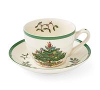 Spode Christmas Tree Teacup and Saucer