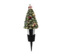 Spode Christmas Tree Tree Figural Bottle Stopper - Beverage & Wine Topper, Ideal Holiday Home Décor, Festive Entertaining Tools & Gift for Drink Enthusiasts - Decorative & Reusable Ornament