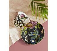 Spode Creatures of Curiosity Dark Cup & Saucer Multi