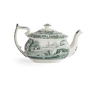 Spode - Heritage Green Italian Teapot 1,1 l, Green - White