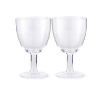Spode Kit Kemp 17.6oz Goblet Glassware- Set of 2 | Soda Lime Glass | Dishwasher Safe | For Tea, Wine, Beer, Juice, Cocktail, Whiskey | Fabulous Gift | Dinner and Party Use