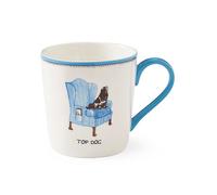 Spode Kit Kemp Doodles Top Dog Mug
