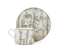 Spode - Kit Kemp Tall Trees Teacup & Saucer - 10 Oz, Set of 2