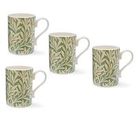 Spode Morris and Co 0.34 Litre Mugs Set of 4 Willow