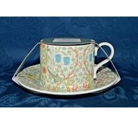 Spode Morris & Co Teacup & Saucer - Blackthorn
