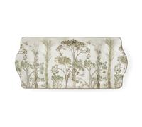 Spode Porcelain Tall Trees Sandwich Tray, 33*16 cm, White, Dishwasher Safe