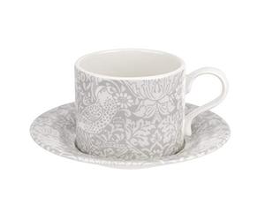 Spode Pure Morris Strawberry Thief - Single Teacup and Saucer