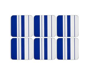Spode - Steccato Coasters, 6-pack - Blue