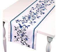 Spode - Table Runner, Stylish Home Deocr (72", Portofino Blue)