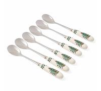 Spode Tea Spoons Christmas Tree Set of 6 Multicolor