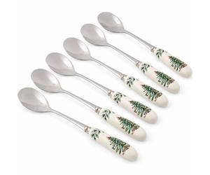 Spode Tea Spoons Boxed Set, Stainless Steel, Multi-Colour, Set of 6