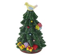 Spode - Toothbrush Holder, Resin Bathroom Accessoriess, Holiday Home Decor (Spode Christmas Tree Tartan Collection)