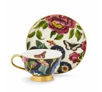 Spode Creatures of Curiosity Creatures of Curiosity Dark Teacup & Saucer One Size Multi