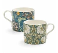 Spode x Morris & Co Set of 2 Coffee Mugs - 10.5 cm x 15 x 20 cm, Green