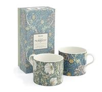 Morris & Co Mugs Set of 2 Seaweed Teal & Pimpernel Privat
