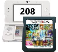 Spofeynny 208 in 1 Game Card Box: NDS, NDSL, NDSi, 3DS, 2DS & More - 468 Games - Save Progress - Plug & Play - English & Multilingual Service