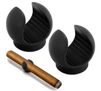 SPOFLY 2 Pack Magnetic Golf Cigar Holder - Universal Fit for 38-56 Ring Cigars | Heavy Duty Neodymium Magnet | Golf Cart, Grill & Outdoor Accessories