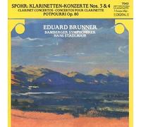 Spohr, L. - Concerto Clarinet 3/4/Potpourri for Clarinet