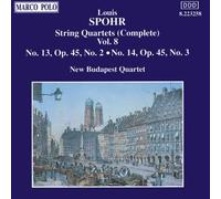 Spohr, L. - String Quartets Nos. 13 And 14 (New Budapest Quartet)