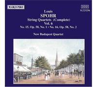 Spohr, L. - String Quartets Nos. 15 And 16 (New Budapest Quartet)