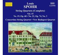 Spohr: Quartets Volume 15 (String Quartets Nos. 19 & 22) (Marco Polo: 8225981) by Moscow Concertino Quartet (2012-02-16)