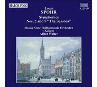 SPOHR/WALTER/SLOVAK STATE PHILHARMONIC: SYMPHONIES 2 & 9 - CD
