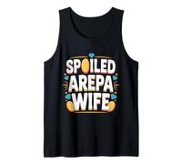 Spoiled Arepa Wife Design - Funny Arepa Lover Tank Top