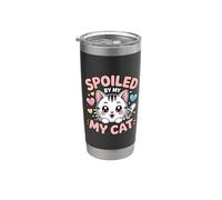 Spoiled By My Cat Stainless Steel Insulated Tumbler
