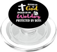 Spoiled By My Welder | Welding Proud Welder's Wife PopSockets PopGrip for MagSafe