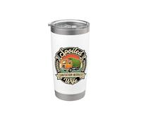 Spoiled Sanitation Worker Wife Garbage Truck Stainless Steel Insulated Tumbler