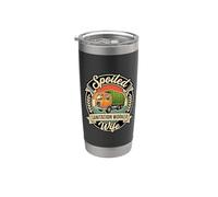 Spoiled Sanitation Worker Wife Garbage Truck Stainless Steel Insulated Tumbler