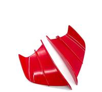 Spoiler Accessories For SUZUKI GSR 400 600 750 Universal Accessories Carbon Look Motorcycle Winglet Aerodynamic Spoiler Wing(Rosso)
