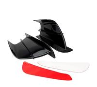 Spoiler Accessories For YAMAHA For ZYF R1 R6 Universal Accessories Motorcycle Winglet Aerodynamic Wing Kit Spoiler(ALL black)