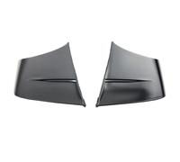 Spoiler Accessories Universal Motorcycle Winglets Spoiler Aerodynamic Wing Kit Motorbike Modified Side Fairing Wind(Glossy black)