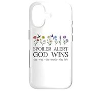Spoiler Alert God Wins I've Read the Final Chapter Christian Case for iPhone 17