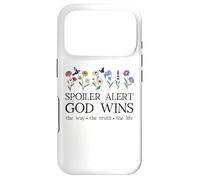 Spoiler Alert God Wins I've Read the Final Chapter Christian Case for iPhone 17 Pro
