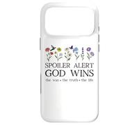 Spoiler Alert God Wins I've Read the Final Chapter Christian Case for iPhone 17 Pro Max